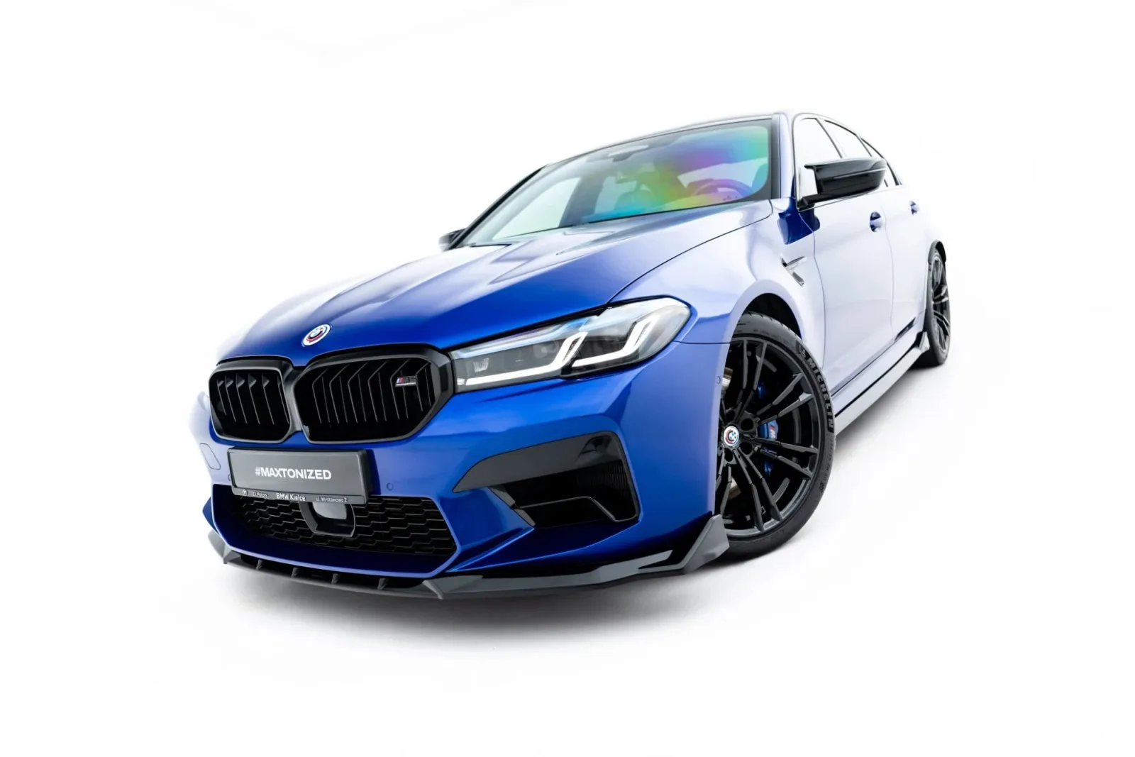 Front Splitter V.4 compatible with BMW M5 F90 Facelift