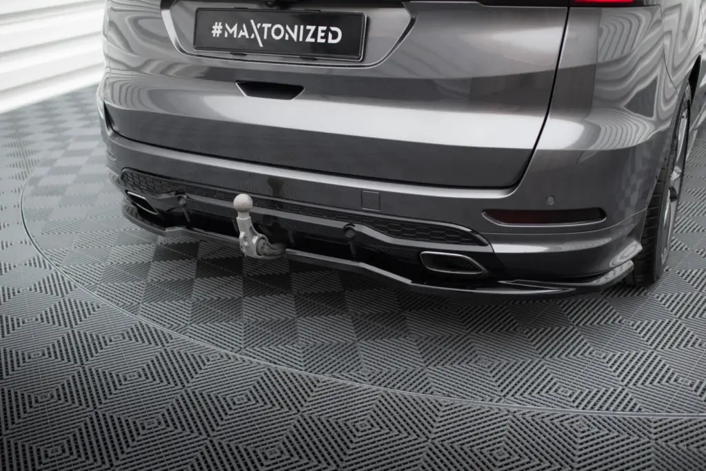 Rear Splitter (With Diffuser) compatible with Ford S-Max ST-Line Mk2