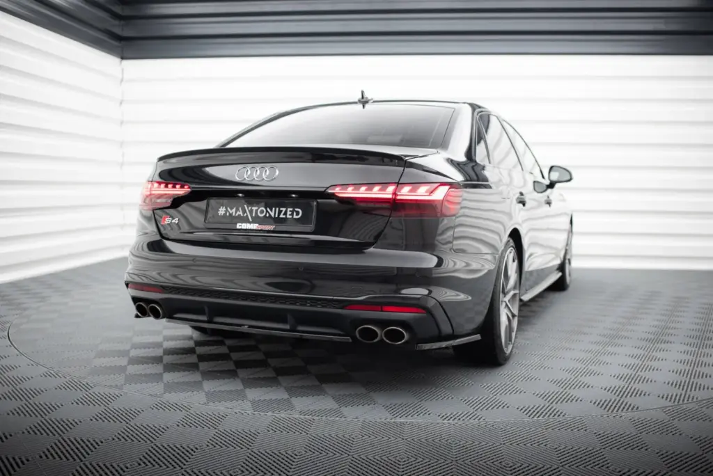 Rear Splitter (With Diffuser) compatible with Audi S4 B9 Facelift