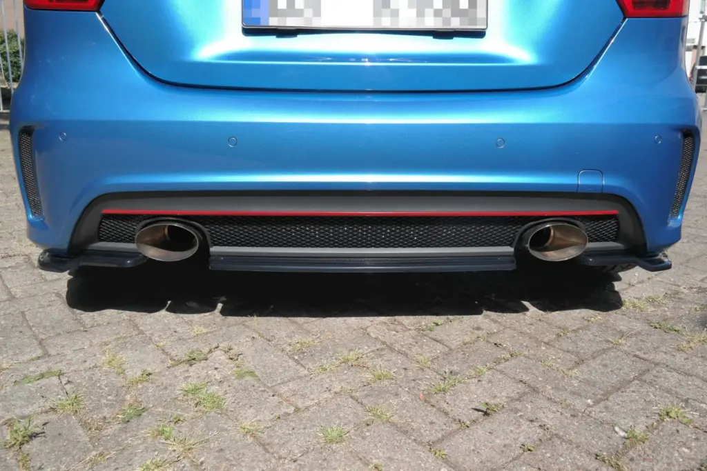 Rear Splitter (WITHOUT DIFFUSER) compatible with MERCEDES-BENZ W176 AMG-LINE PRE-FACELIFT