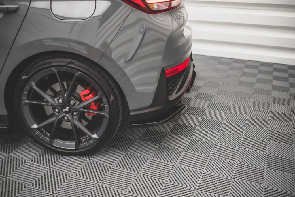 Rear Side Splitters V.2 compatible with Hyundai I30 N Hatchback Mk3 Facelift