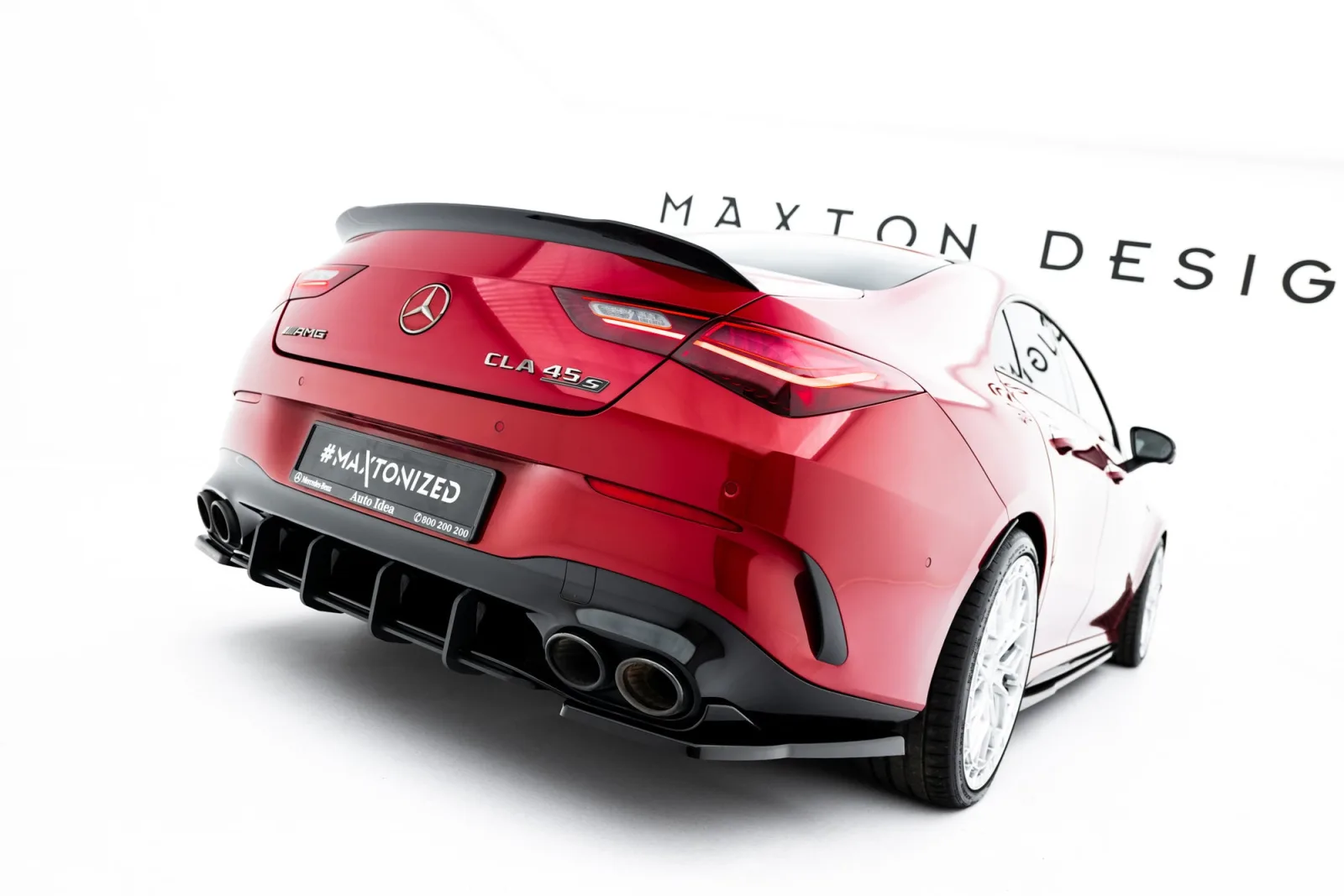 Rear Diffuser Street Pro compatible with Mercedes-AMG CLA 35 / 45 Aero C118