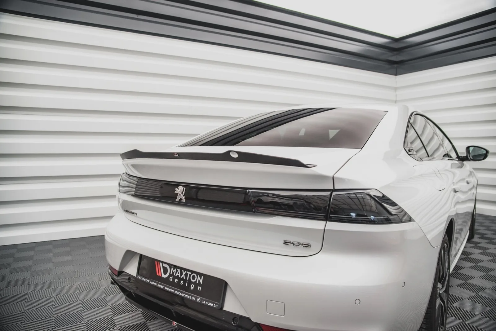 Spoiler Cap compatible with Peugeot 508 Sedan Mk2