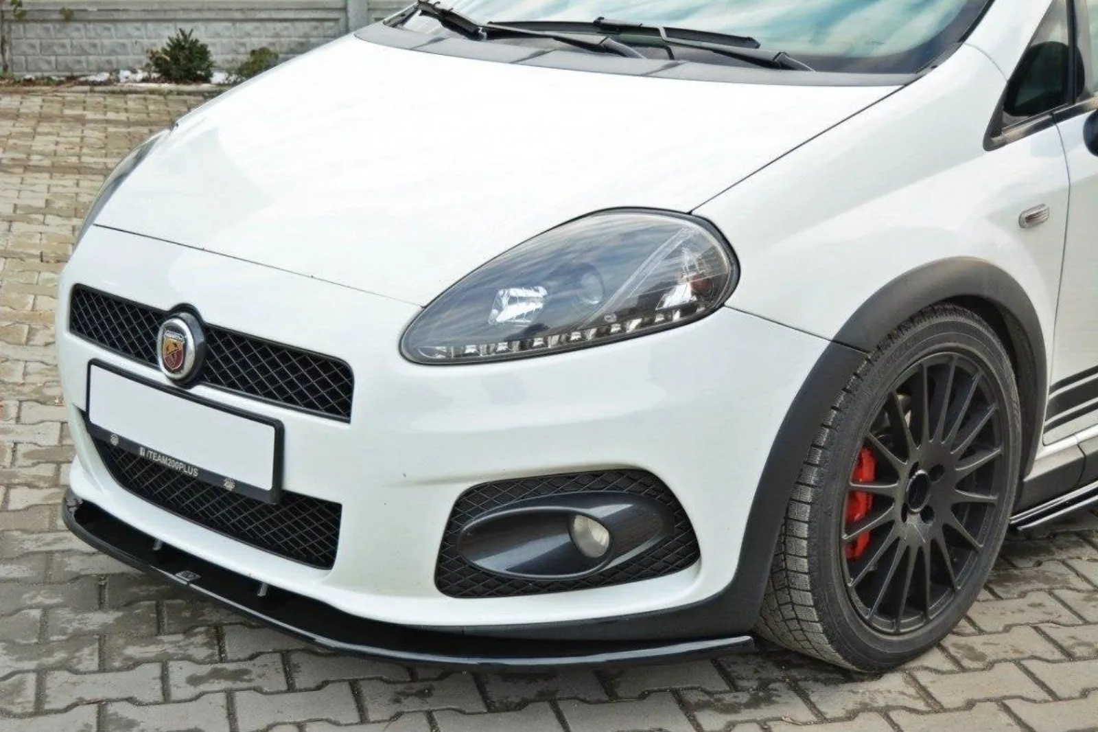 Front Splitter compatible with Fiat Grande Punto Abarth V.2
