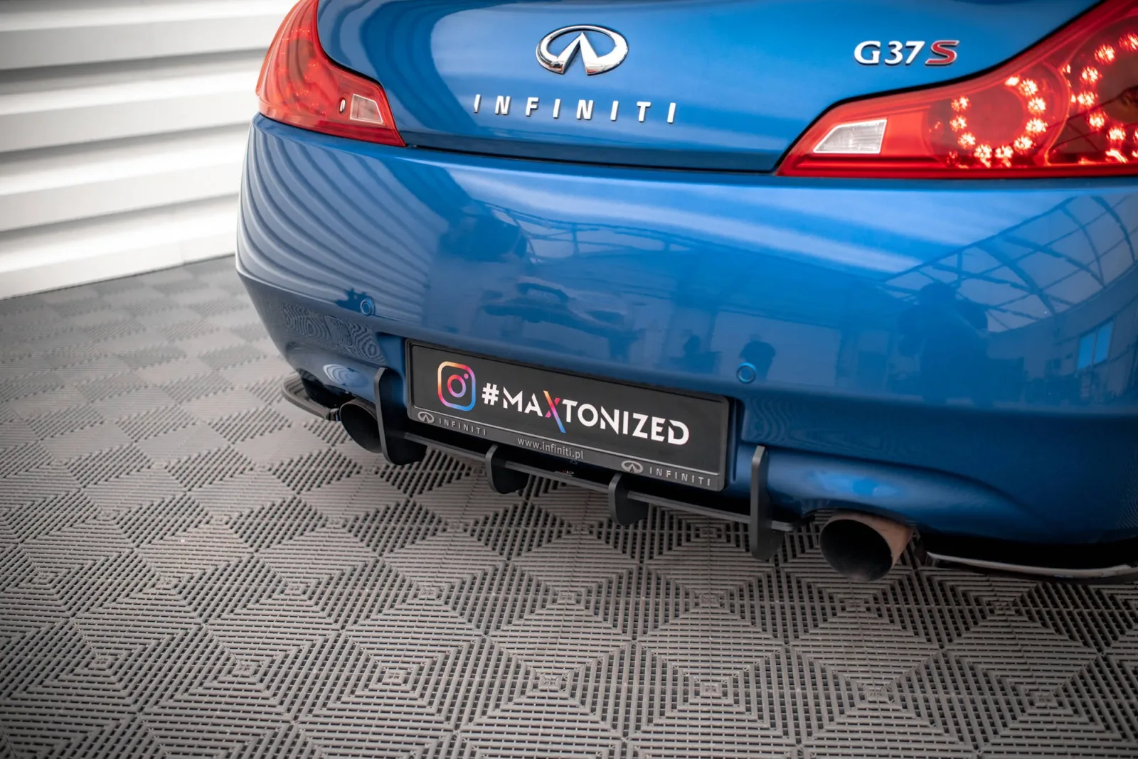 Rear Diffuser Street Pro compatible with Infiniti G37 Coupe