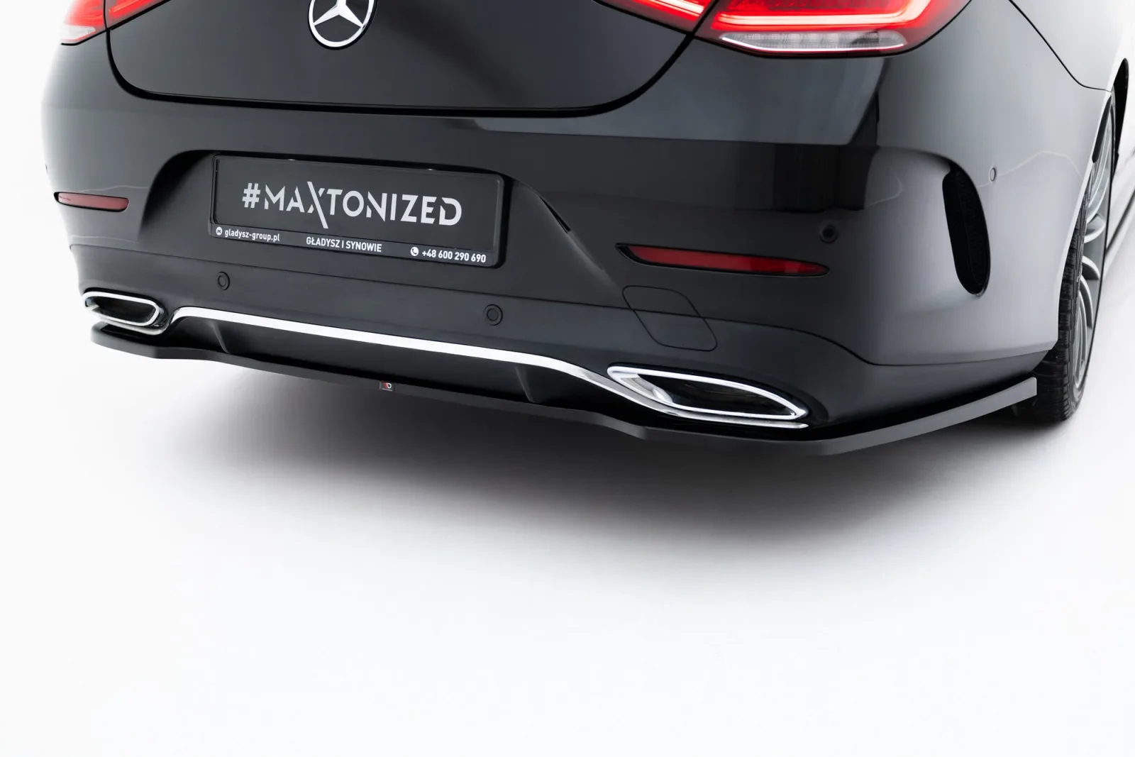 Rear Splitter compatible with Mercedes-Benz CLS AMG-Line C257