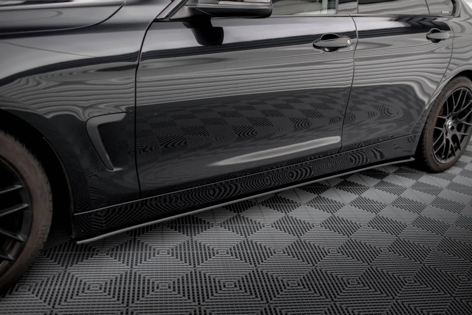 Side Skirts Diffusers Street Pro compatible with BMW 4 Gran Coupe F36