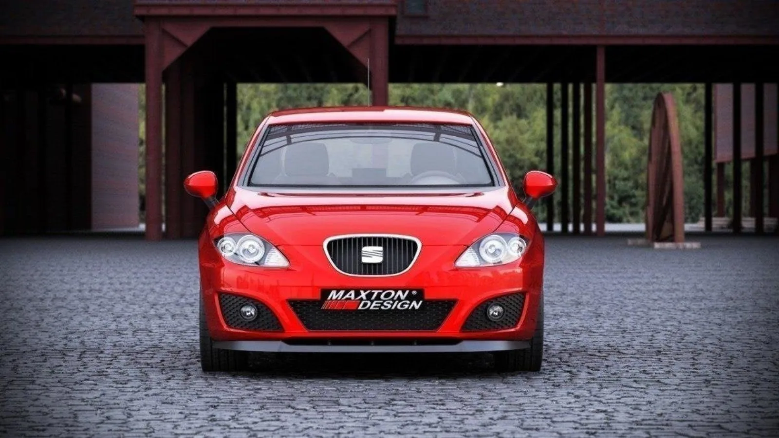 Front Splitter compatible with Seat Leon II Facelift