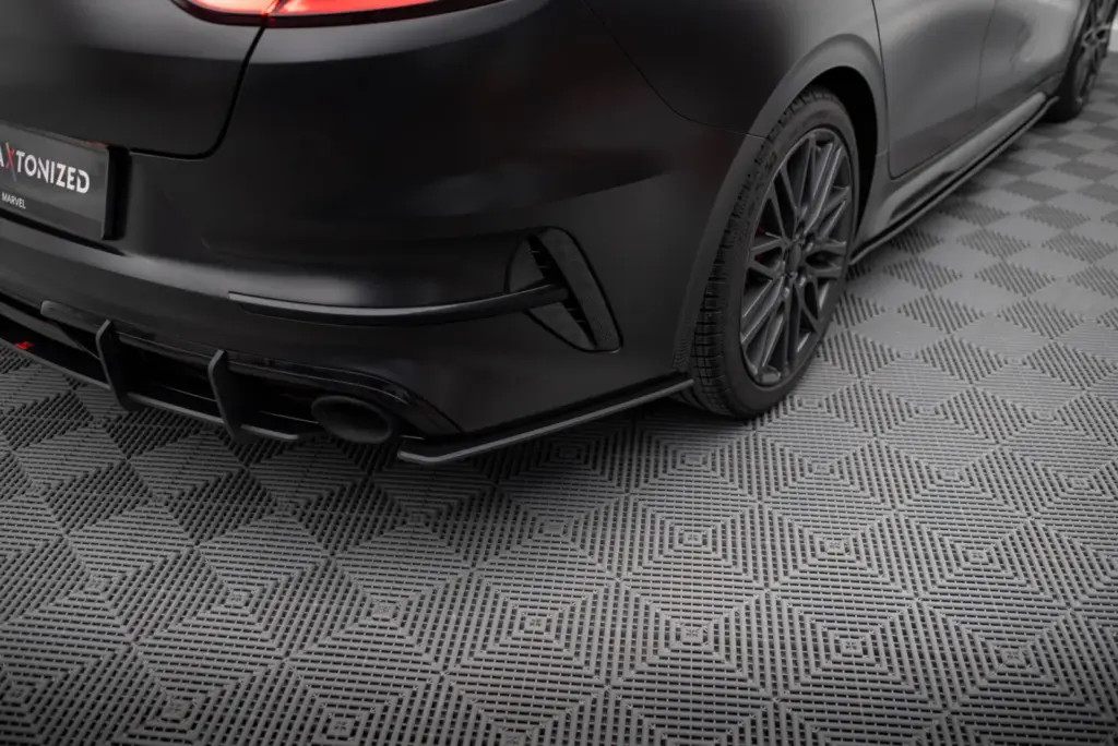 Rear Side Splitters Street Pro compatible with Kia Proceed GT Mk1 Facelift