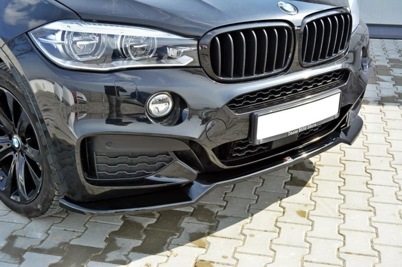 Front Splitter V.1 compatible with BMW X6 F16 MPACK