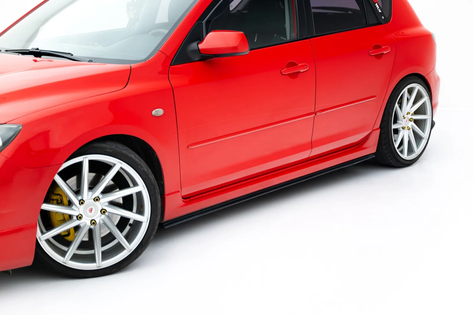 Side Skirts Diffusers Street Pro compatible with Mazda 3 MPS Mk1
