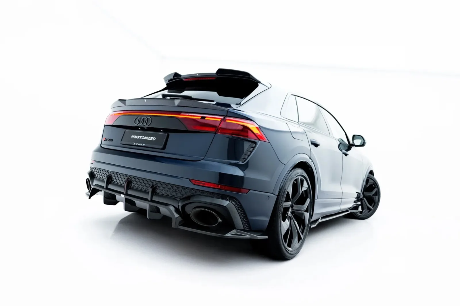 Carbon Rear Splitter (With Diffuser) Prepreg compatible with Audi RSQ8 Mk1 Facelift