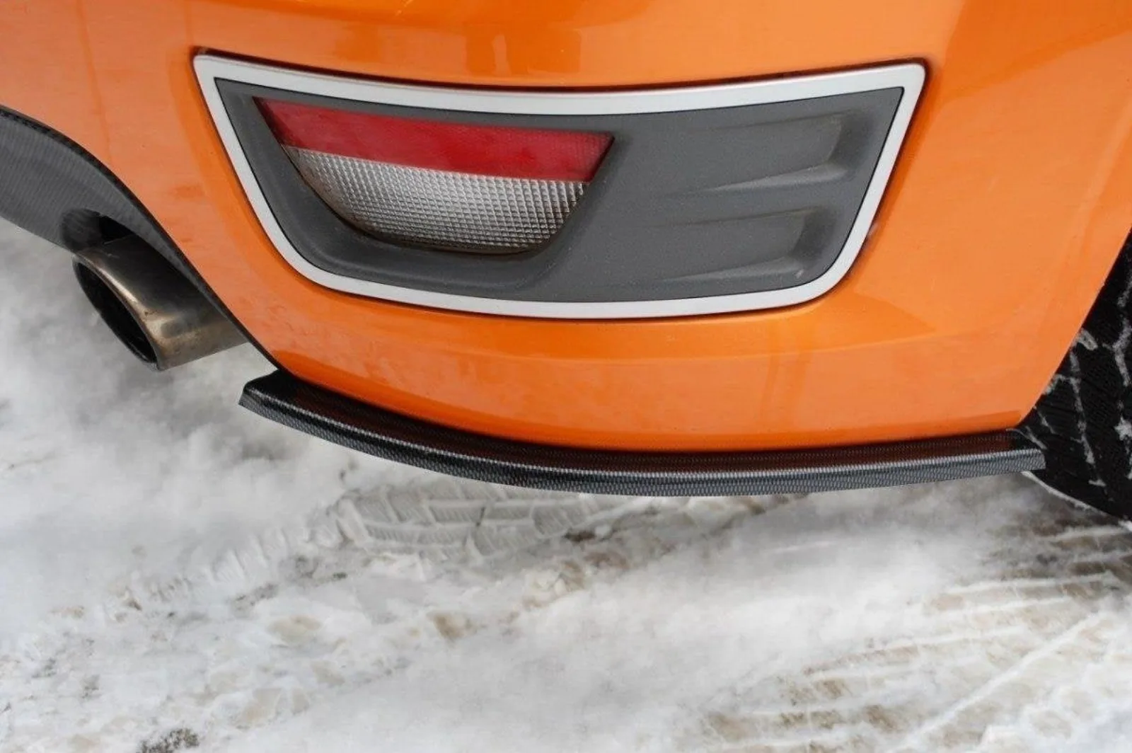 Rear Side Splitters compatible with Ford Focus ST Mk2