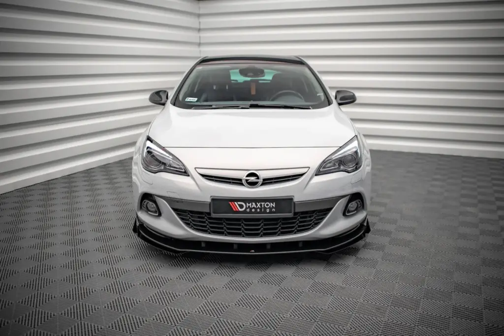 Front Splitter Street Pro V.1 + Flaps compatible with Opel Astra GTC OPC-Line J