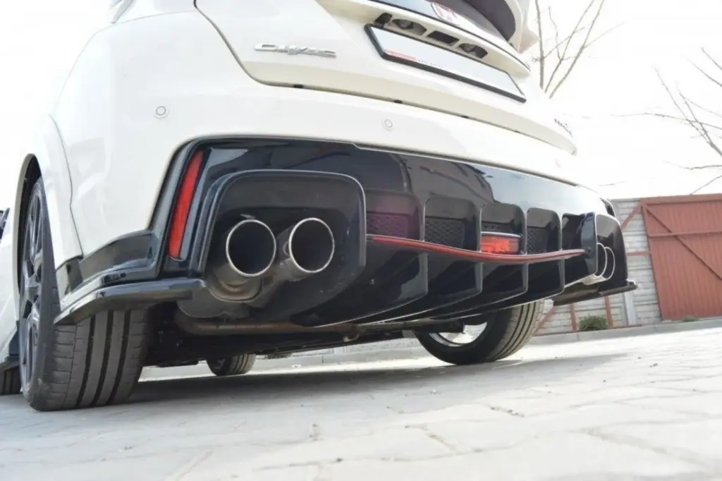 Rear Diffuser compatible with Honda Civic IX Type R