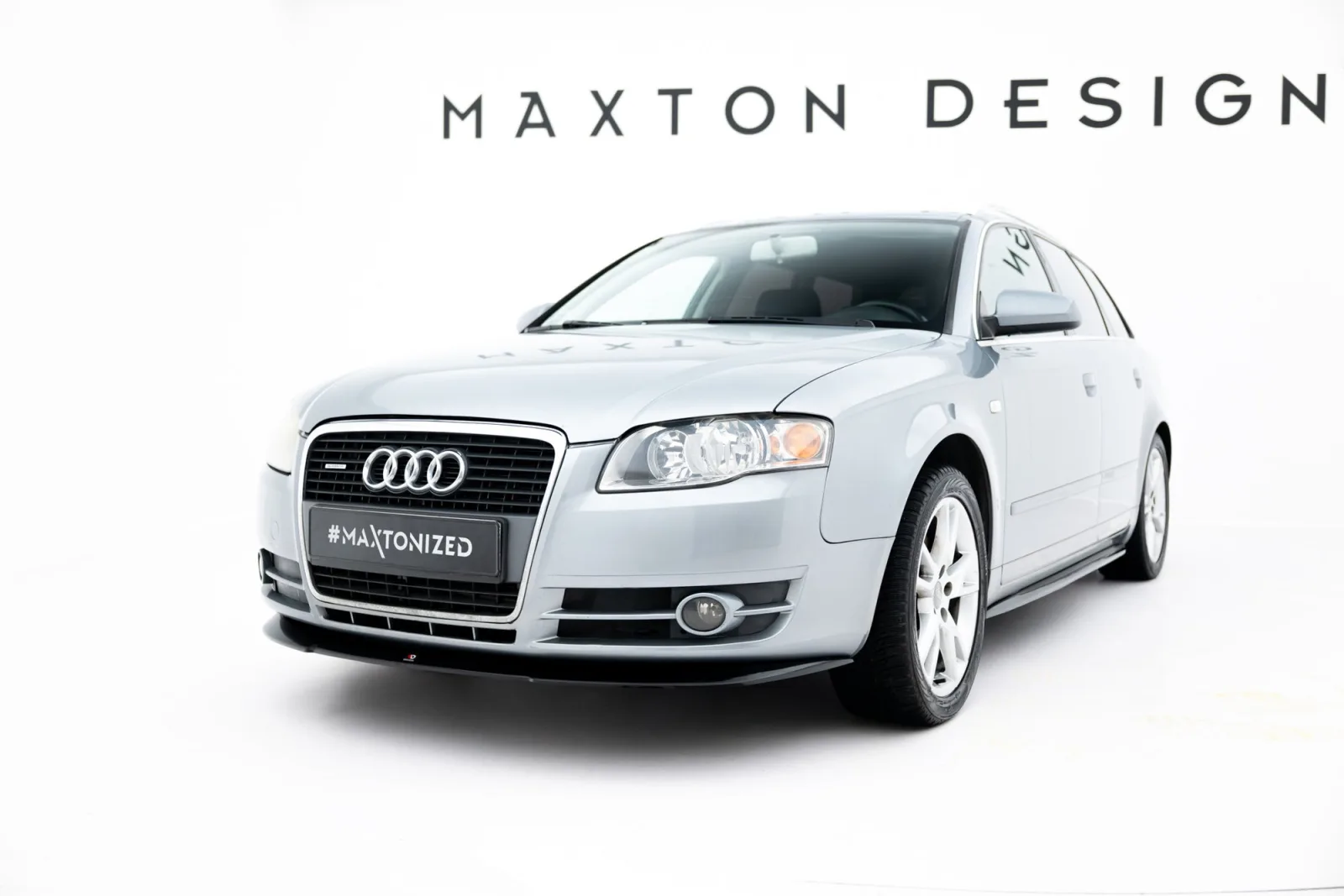Front Splitter V.2 compatible with Audi A4 B7