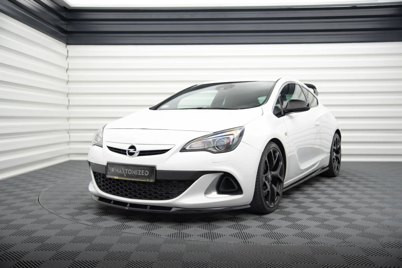 Front Splitter compatible with Opel Astra J OPC/VXR Nurburg
