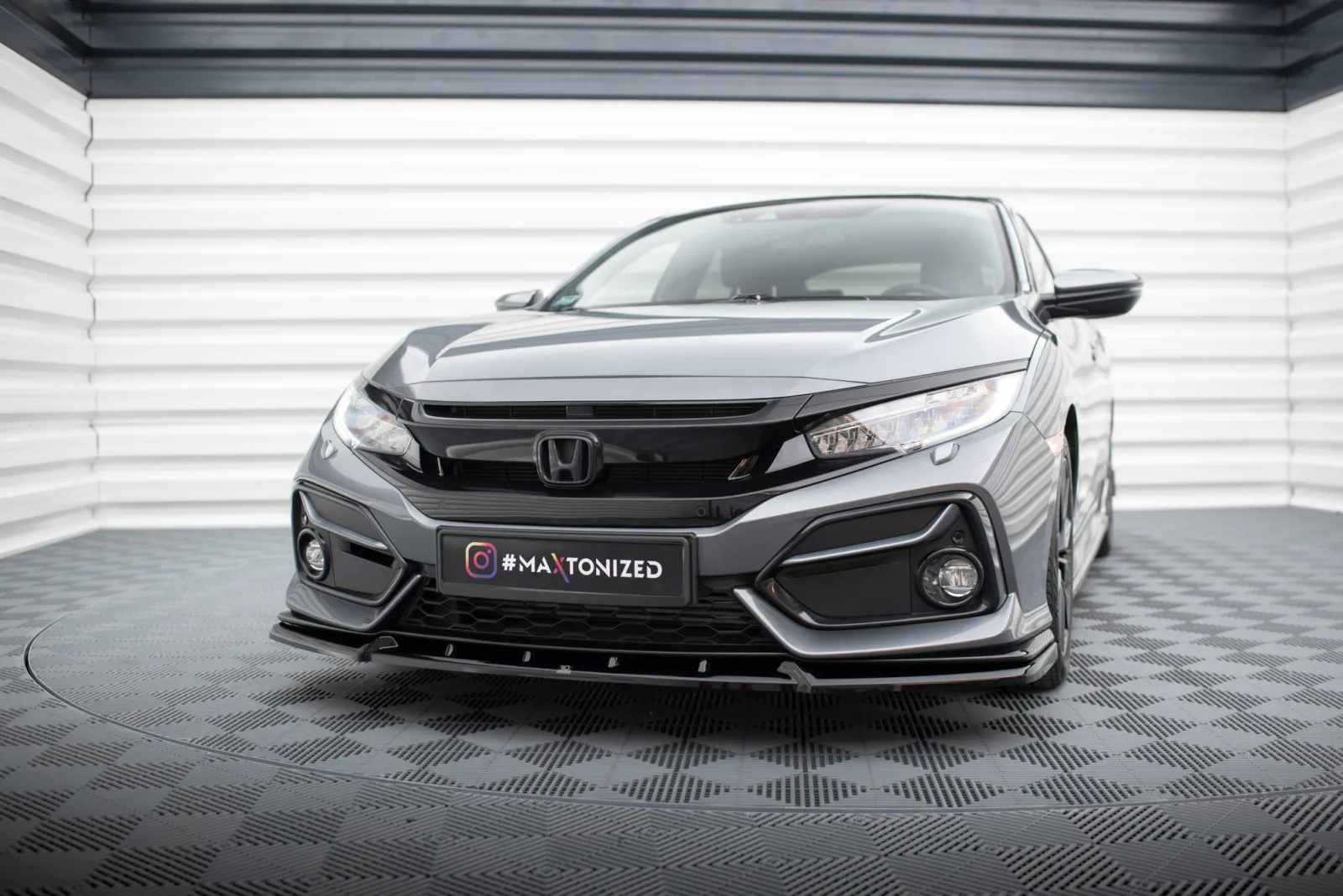Front Splitter compatible with Honda Civic Sport Mk 10