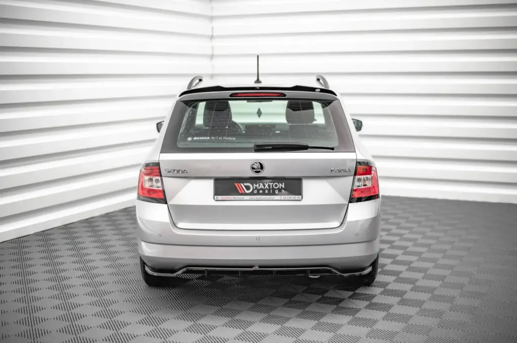 Rear Splitter (With Diffuser) compatible with Skoda Fabia Combi Mk3