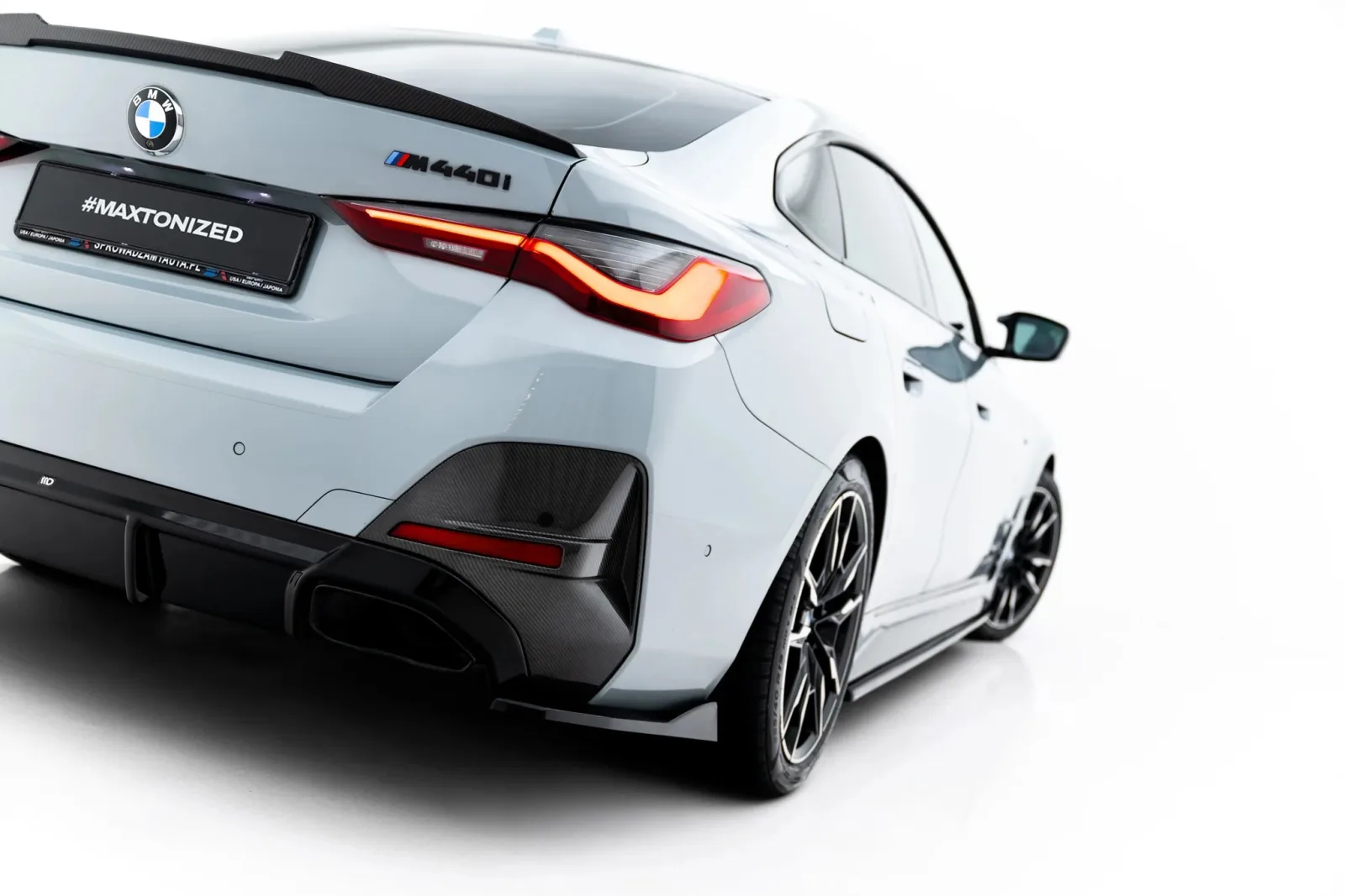 Rear Side Splitters V.4 compatible with BMW M440i Gran Coupe G26
