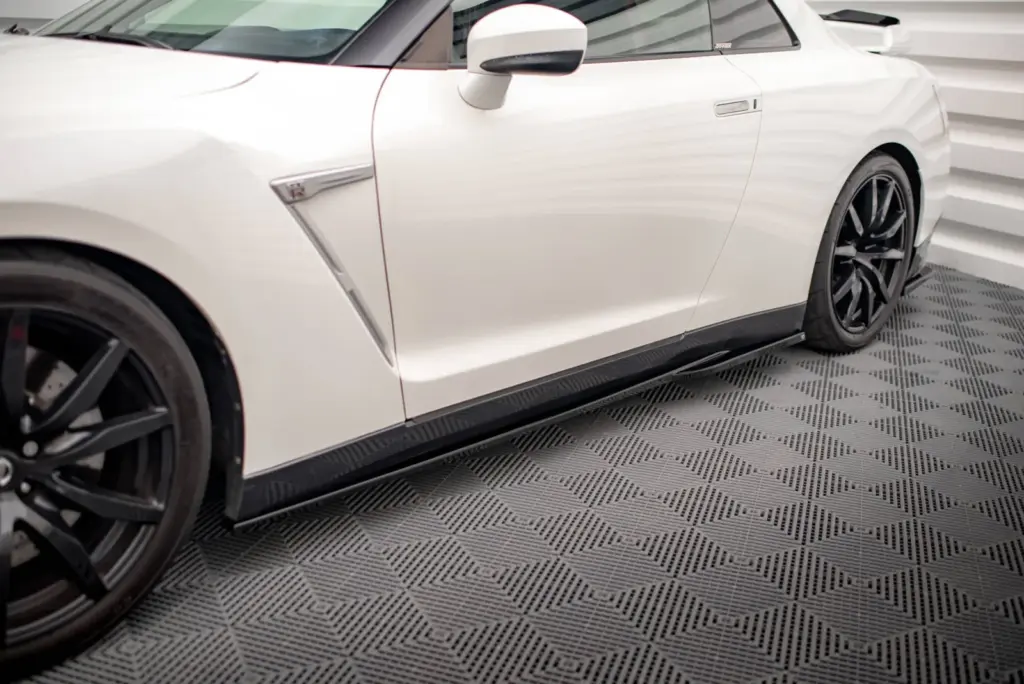 Side Skirts Diffusers compatible with Nissan GTR R35 Facelift