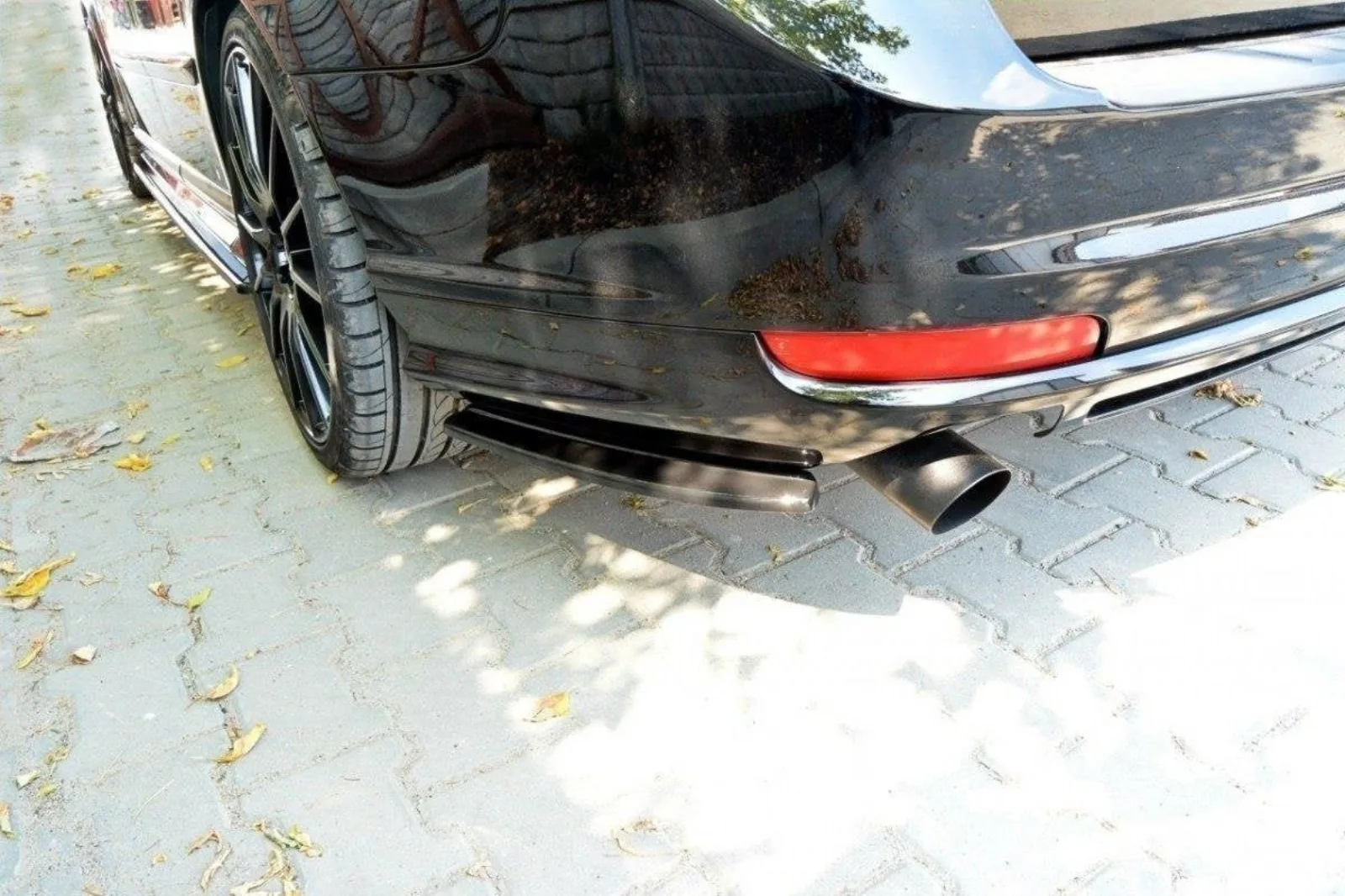 Rear Side Splitters compatible with Volvo V50F R-Design