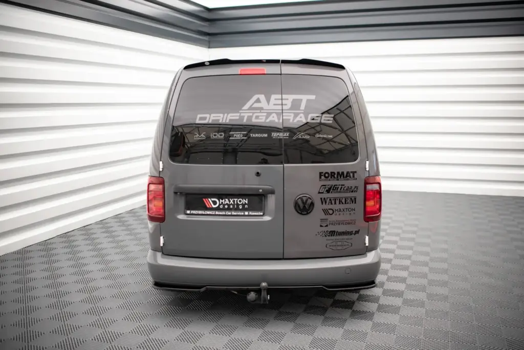 Rear Splitter compatible with Volkswagen Caddy Long Mk3 Facelift