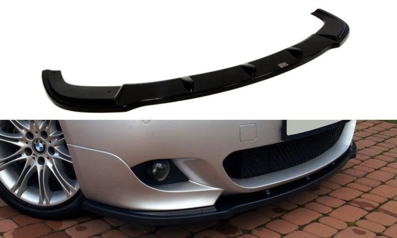 Front Splitter compatible with BMW 5 E60 M-Pack