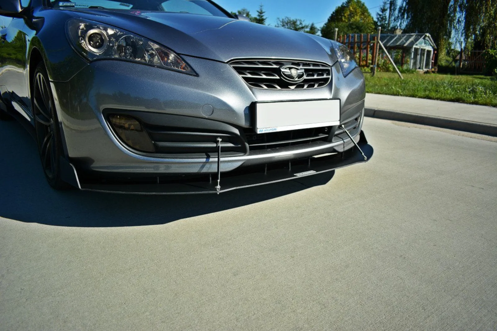 Front Splitter RACING compatible with HYUNDAI GENESIS COUPÉ MK1