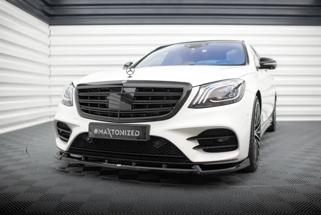 Front Splitter V.2 compatible with Mercedes-Benz S AMG-Line W222 Facelift