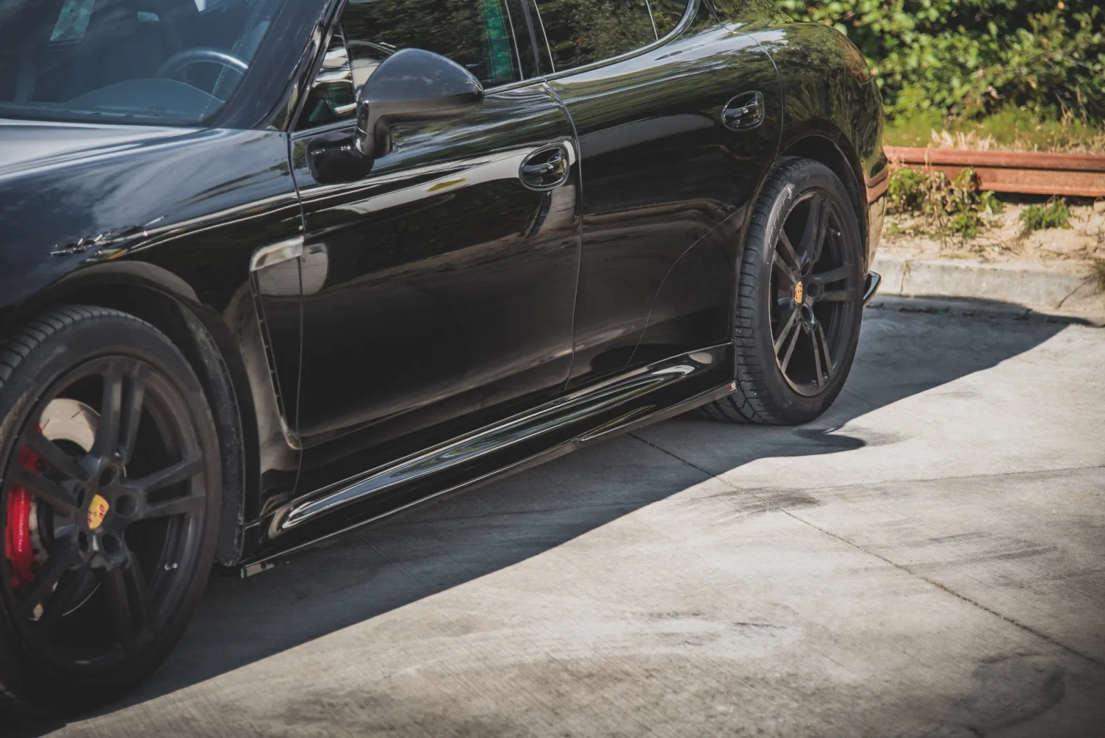 Side Skirts Diffusers V.1 compatible with Porsche Panamera Turbo 970 Facelift