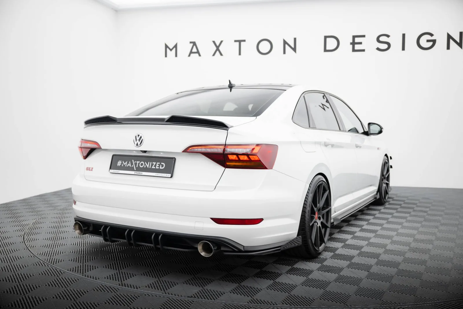 Rear Diffuser Street Pro compatible with Volkswagen Jetta GLI Mk7