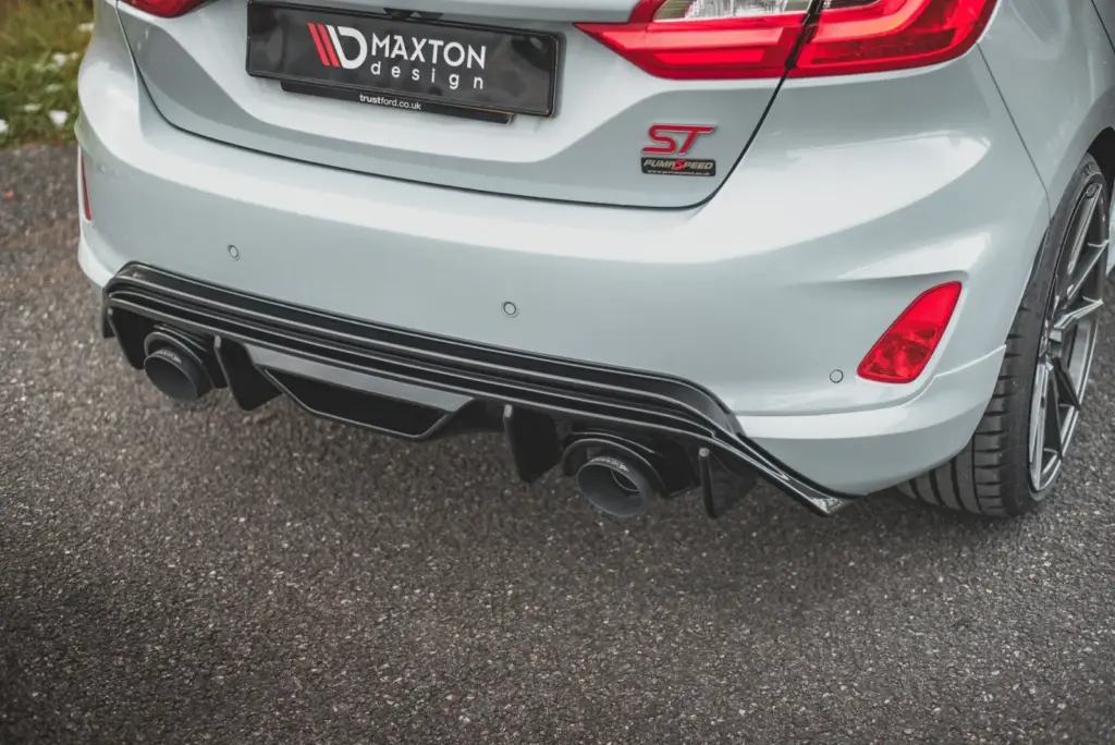 Rear Valance + Extension for exhaust Milltek Sport compatible with Ford Fiesta ST Mk8
