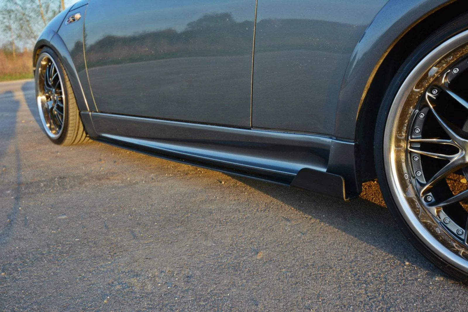 Side Skirts Diffusers racing compatible with MINI R53 COOPER S JCW