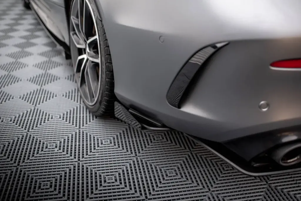 Rear Side Flaps compatible with Mercedes-AMG C43 Coupe / Cabrio C205 Facelift / A205 Facelift