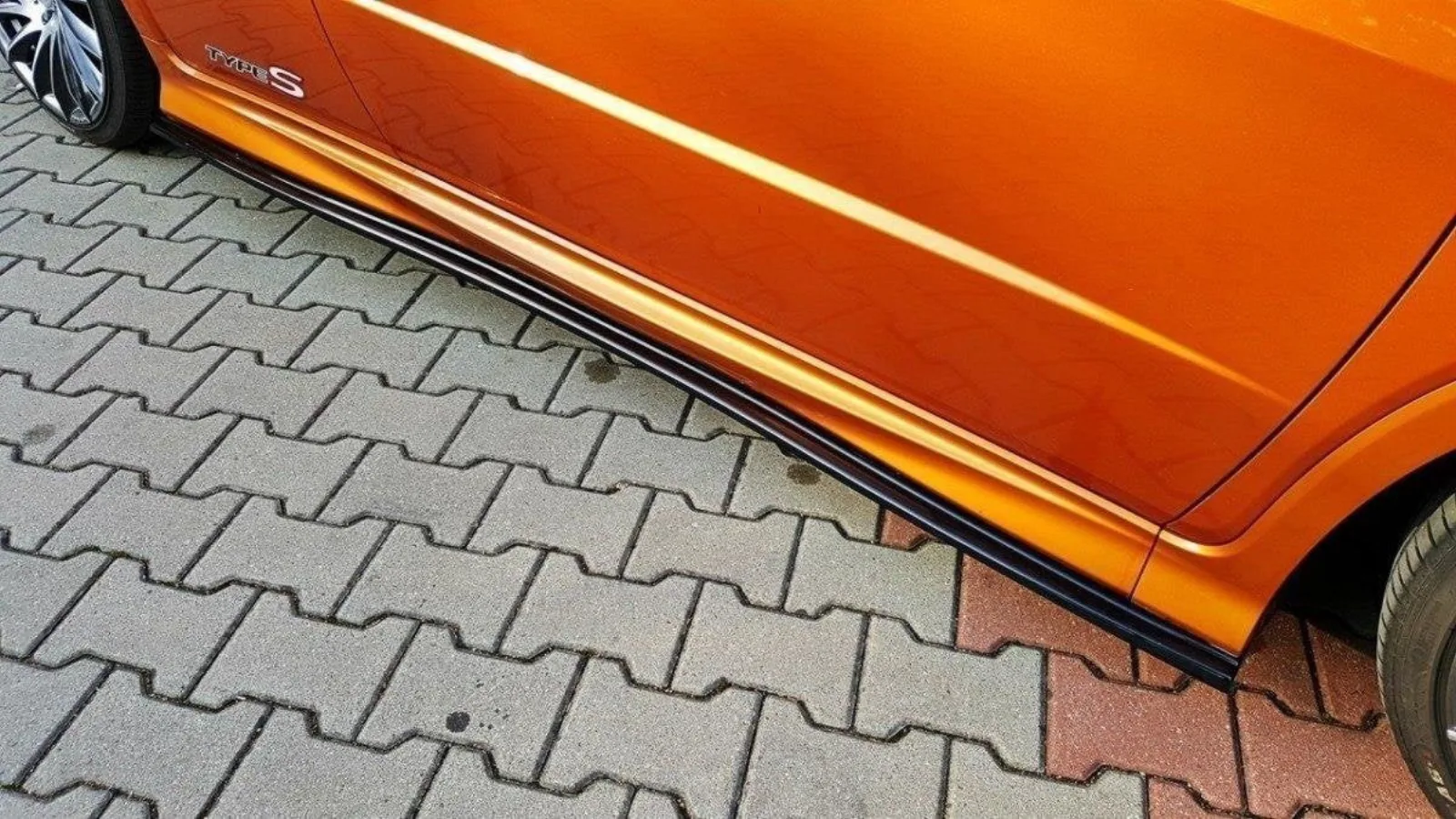 Side Skirts Diffusers compatible with Honda Civic Type-S/R Mk8
