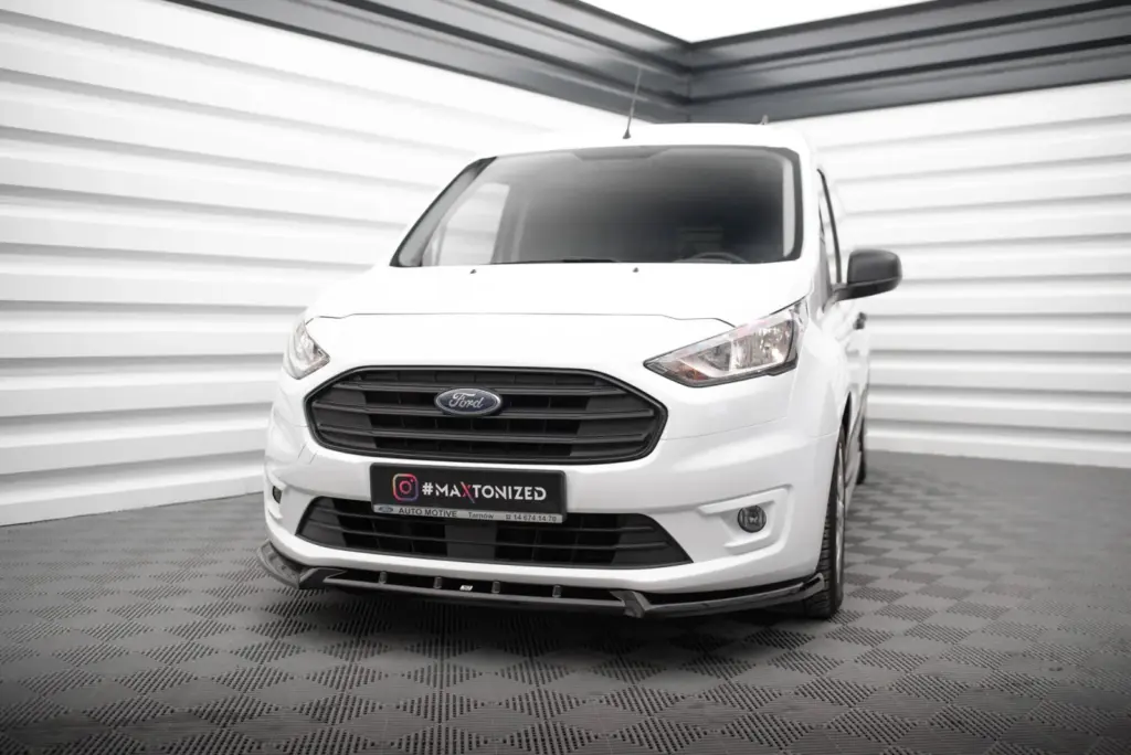 Front Splitter V.2 compatible with Ford Transit Connect Mk2 Facelift