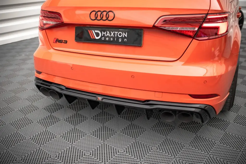 Rear Valance + exhaust Milltek Sport compatible with Audi RS3 Sportback 8V Facelift