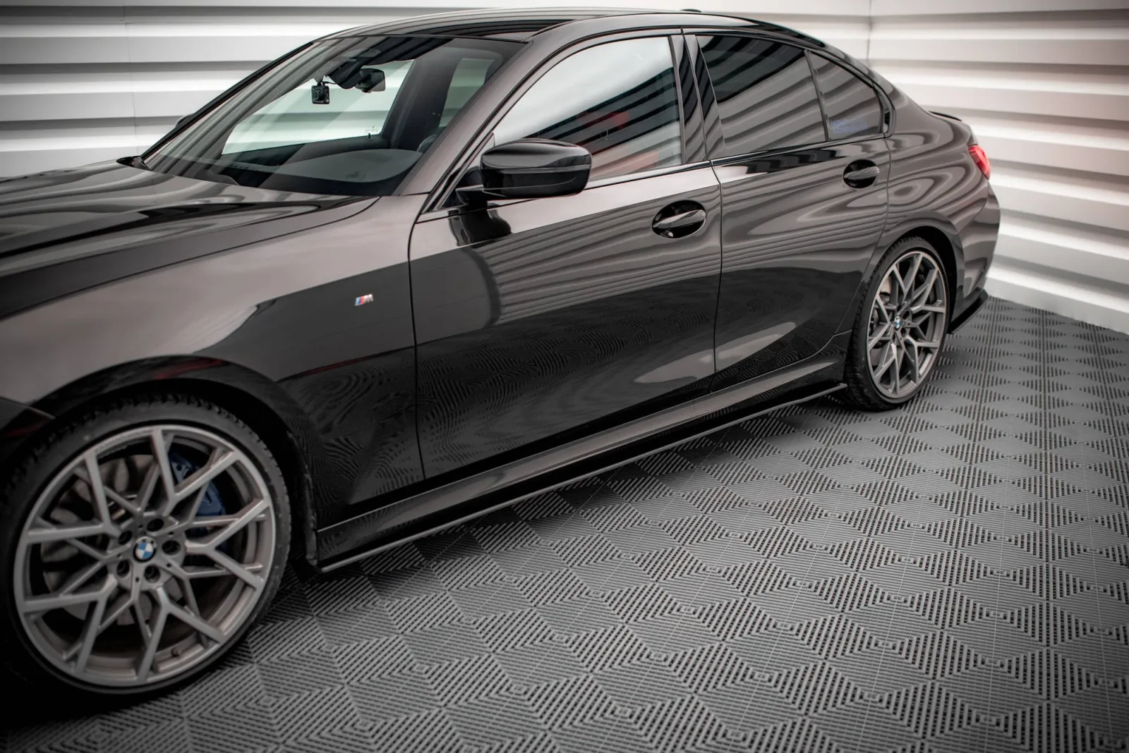 Side Skirts Diffusers Street Pro compatible with BMW 3 M-Pack G20 / G21
