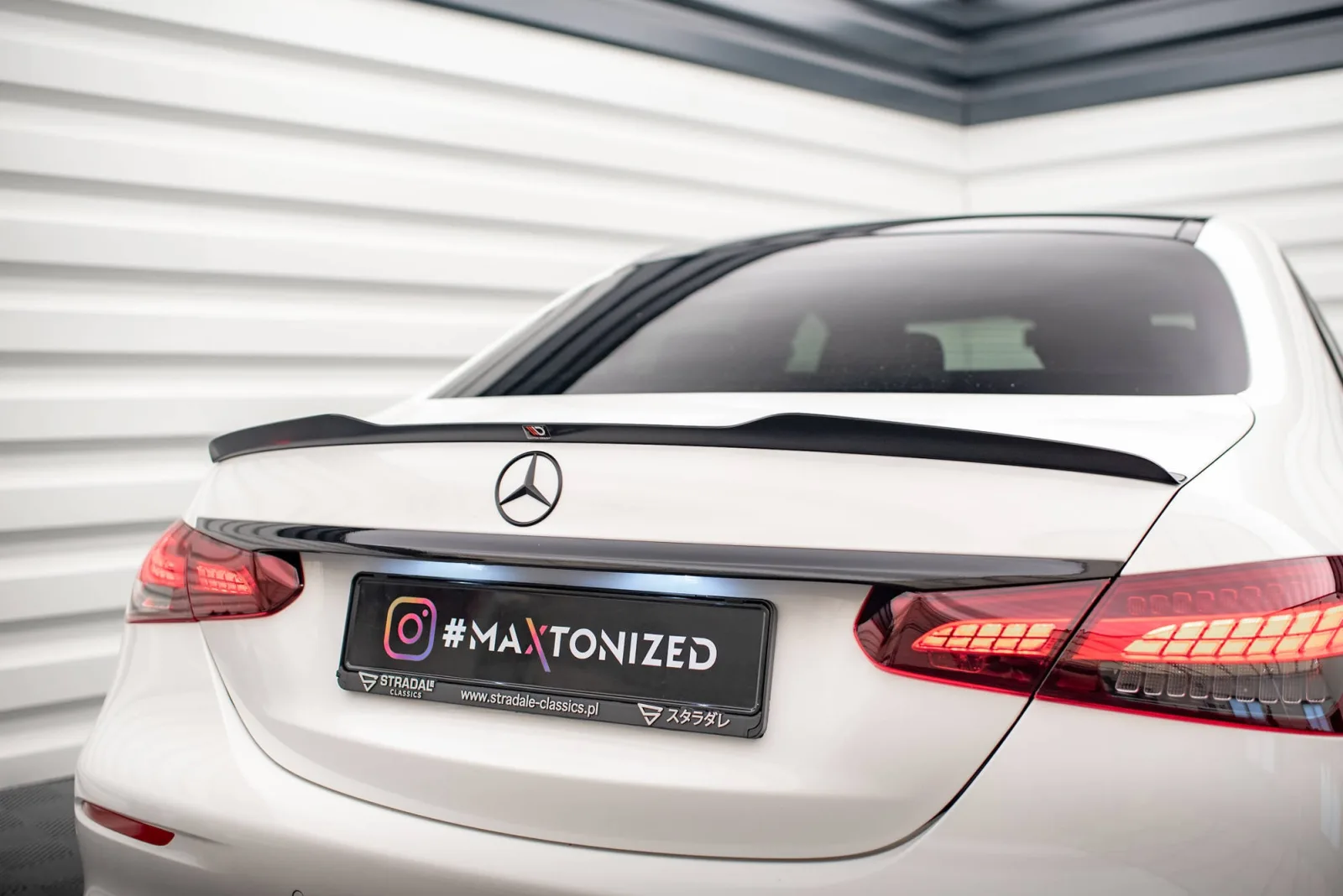 Spoiler Cap compatible with Mercedes-Benz E Sedan AMG-Line W213 Facelift