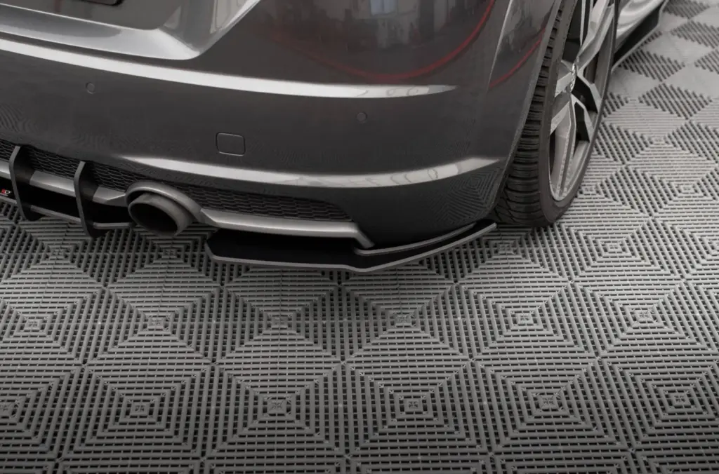 Rear Side Splitters Street Pro compatible with Audi TT S-Line 8S