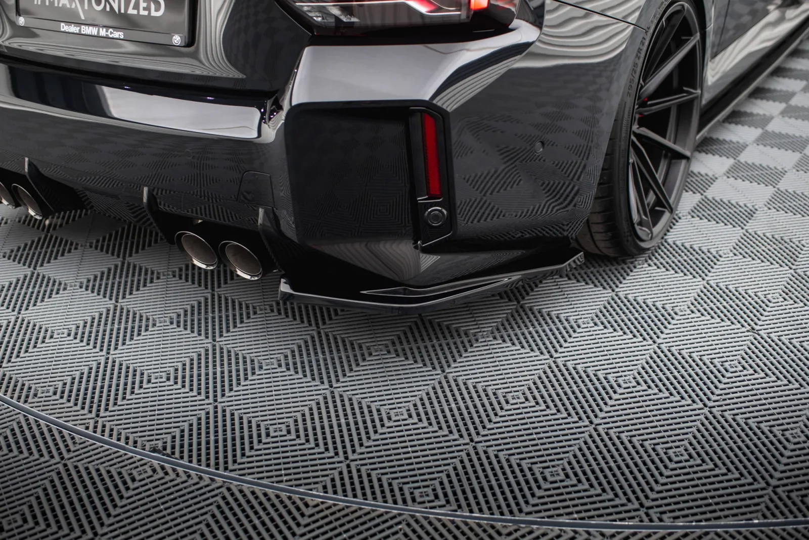Rear Side Splitters V.1 compatible with BMW M2 G87