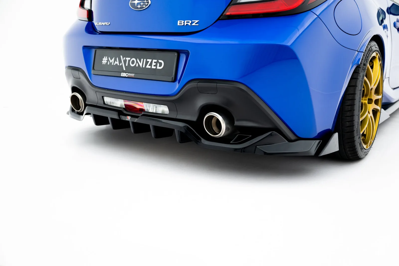 Rear Splitter (With Diffuser) V.3 compatible with Subaru BRZ Mk2