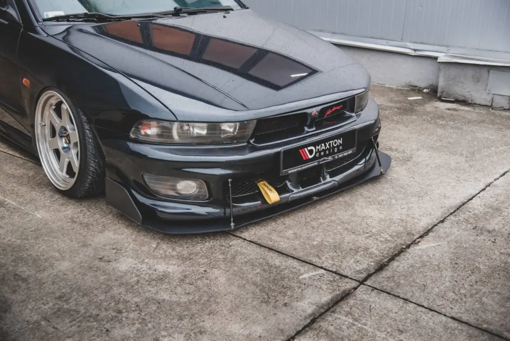Front Splitter Racing compatible with Mitsubishi Galant Avance Mk8