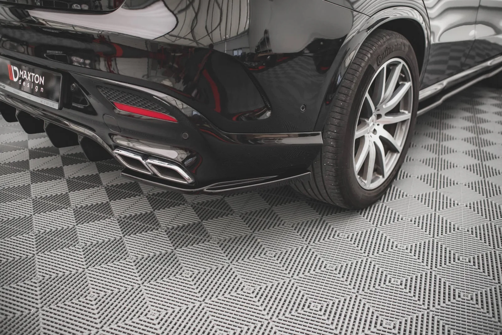 Rear Side Splitters V.1 compatible with Mercedes-Benz GLE Coupe 63AMG C292