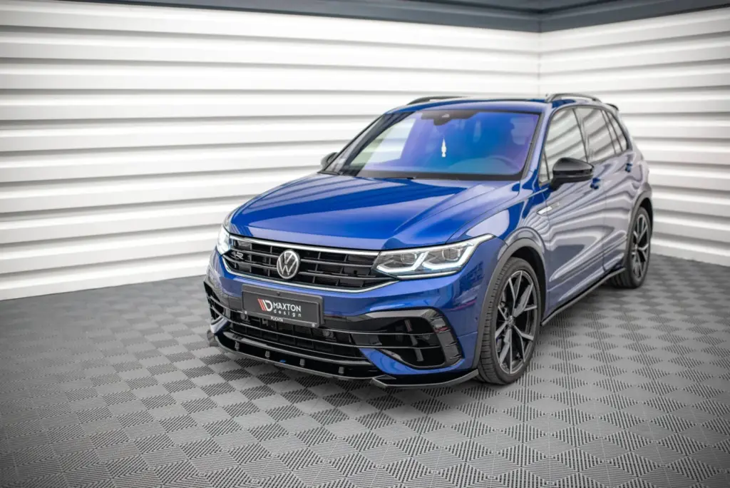 Front Splitter V.3 compatible with Volkswagen Tiguan R / R-Line Mk2 Facelift