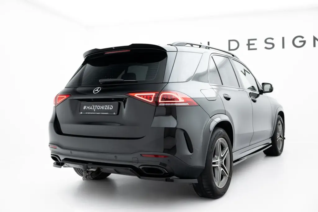 Rear Splitter (With Diffuser) compatible with Mercedes-Benz GLE SUV AMG-Line W167 / W167 Facelift