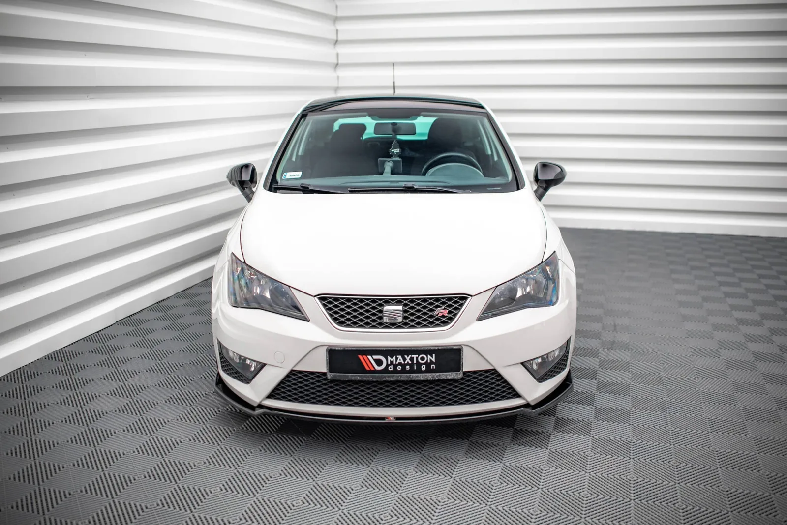 Front Splitter V.1 compatible with Seat Ibiza FR SC Mk4 Facelift