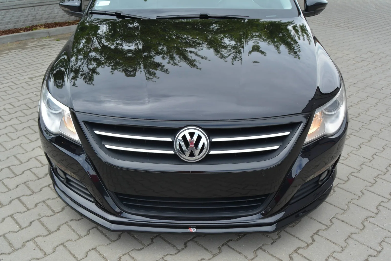 Front Splitter V.2 compatible with VW PASSAT CC STANDARD