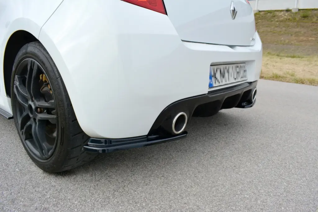 Rear Side Splitters compatible with RENAULT CLIO MK3 RS Facelift